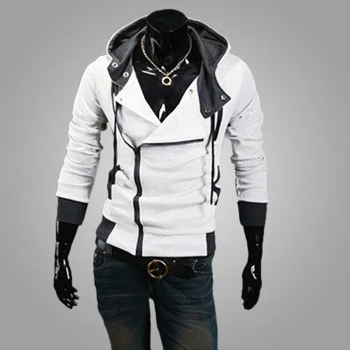 9colors M-6XL 2015 Hoodies Men Sweatshirt Male Tracksuit Hooded Jacket Casual Male Hooded Jackets moleton Assassins Creed