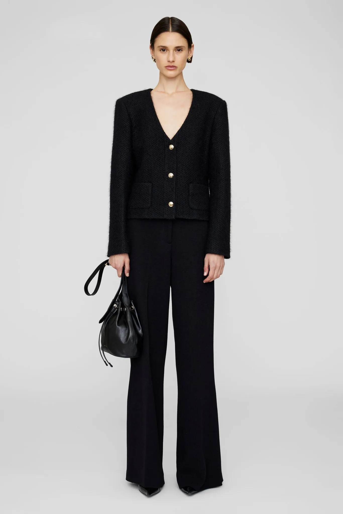 AB Anitta Jacket - Black Woven