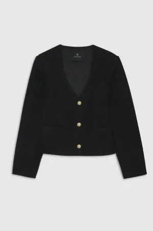 AB Anitta Jacket - Black Woven