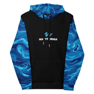 Abstract Wave Hoodie