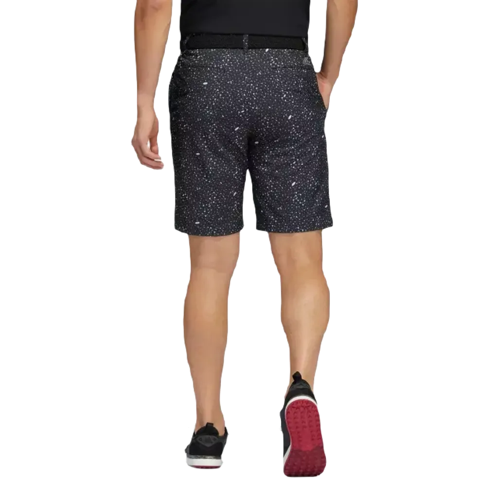 Adidas Ultimate365 Flag-Print Shorts - Black