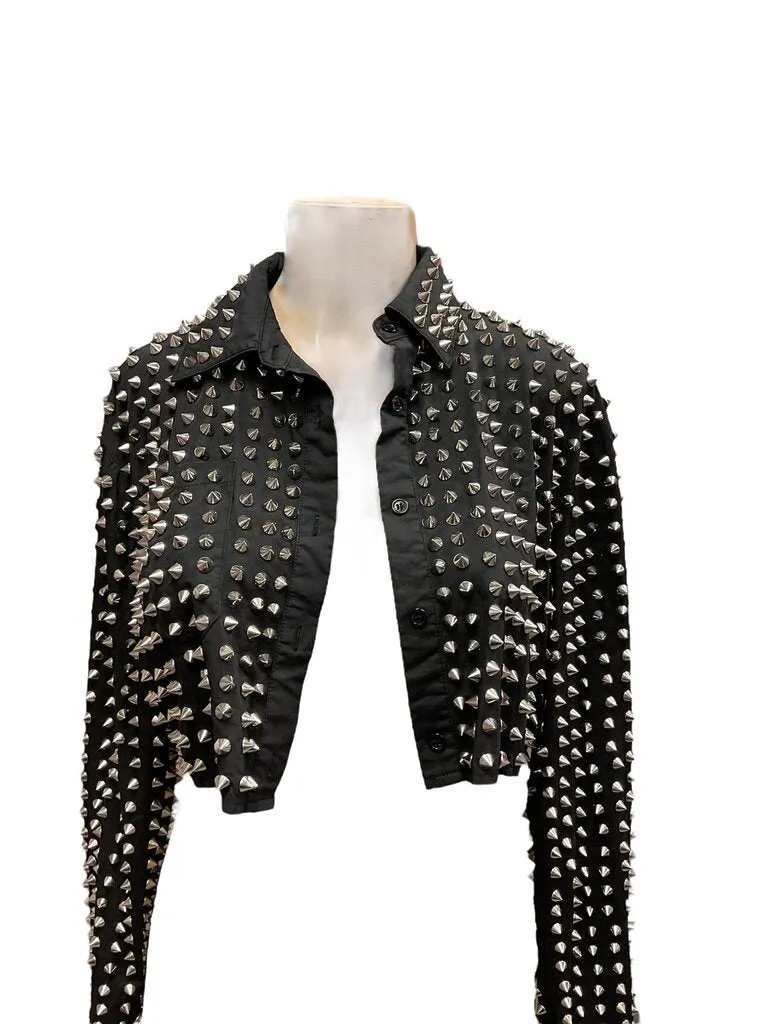 Akira (Small) Studded Jacket Cropped