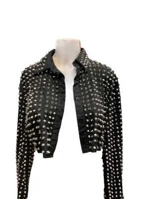 Akira (Small) Studded Jacket Cropped