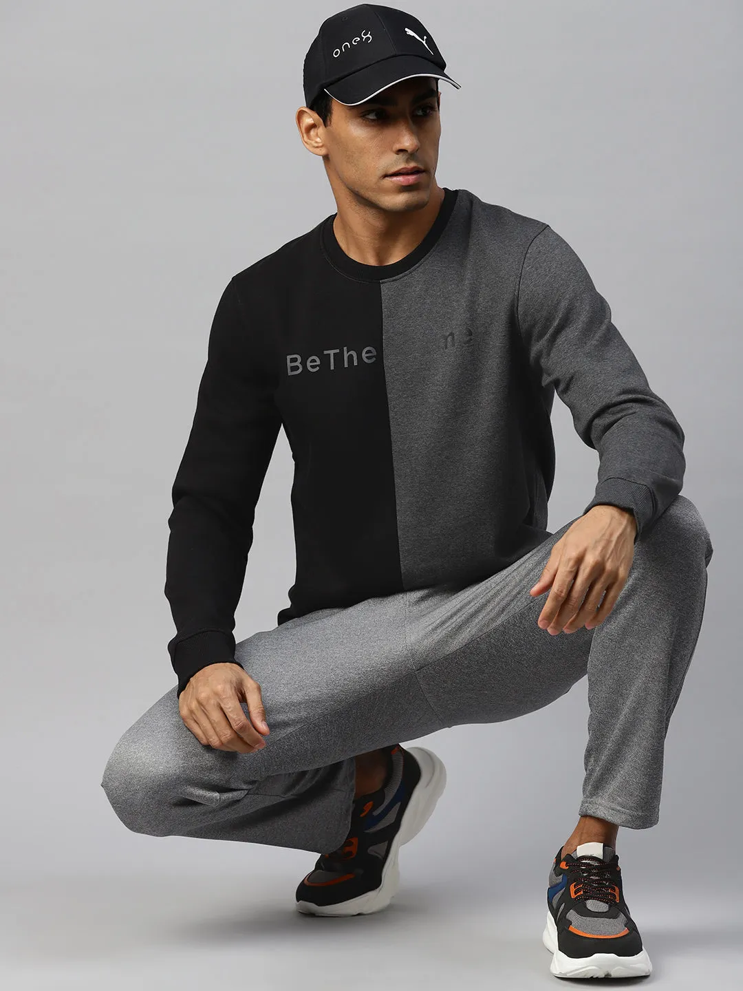 Alcis Men Typography Printed Sweatshirt