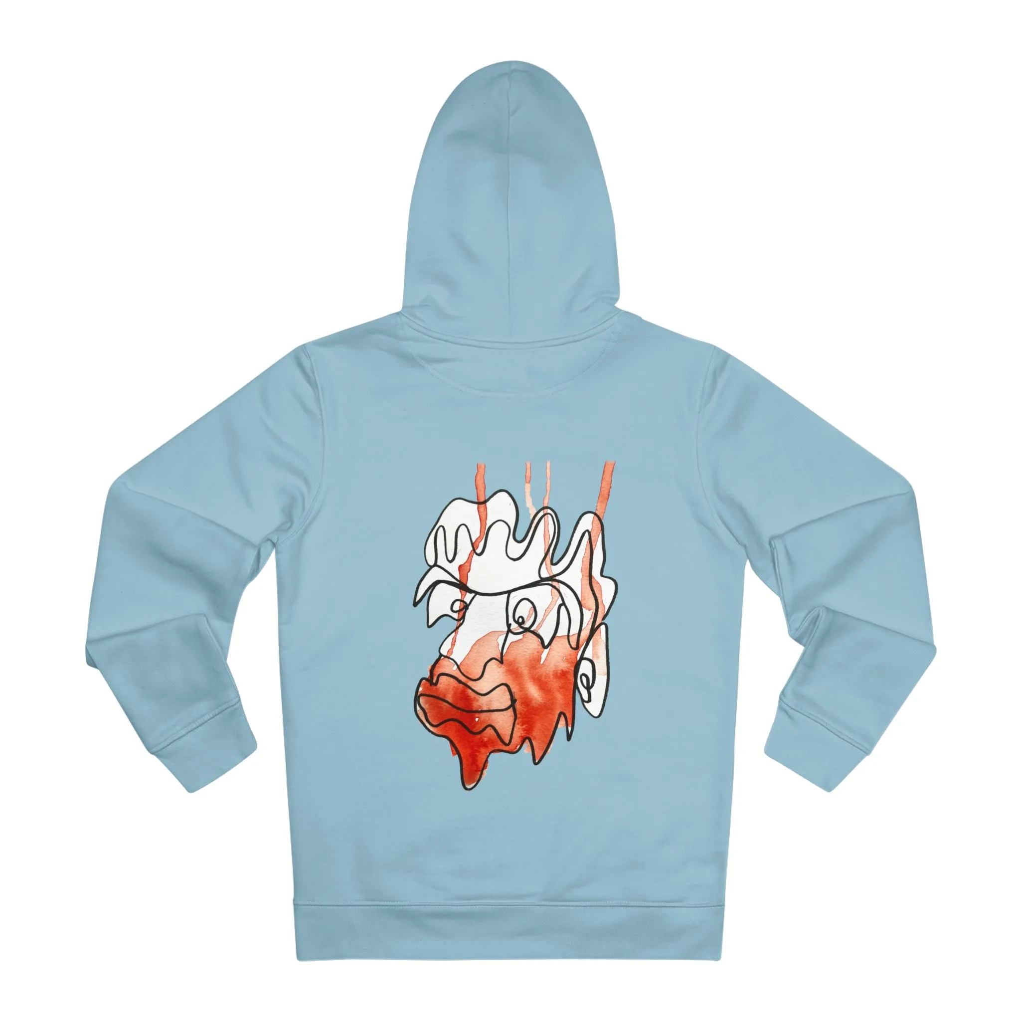 Amazed - Stylish Unisex Organic Hoodie for Cold Seasons