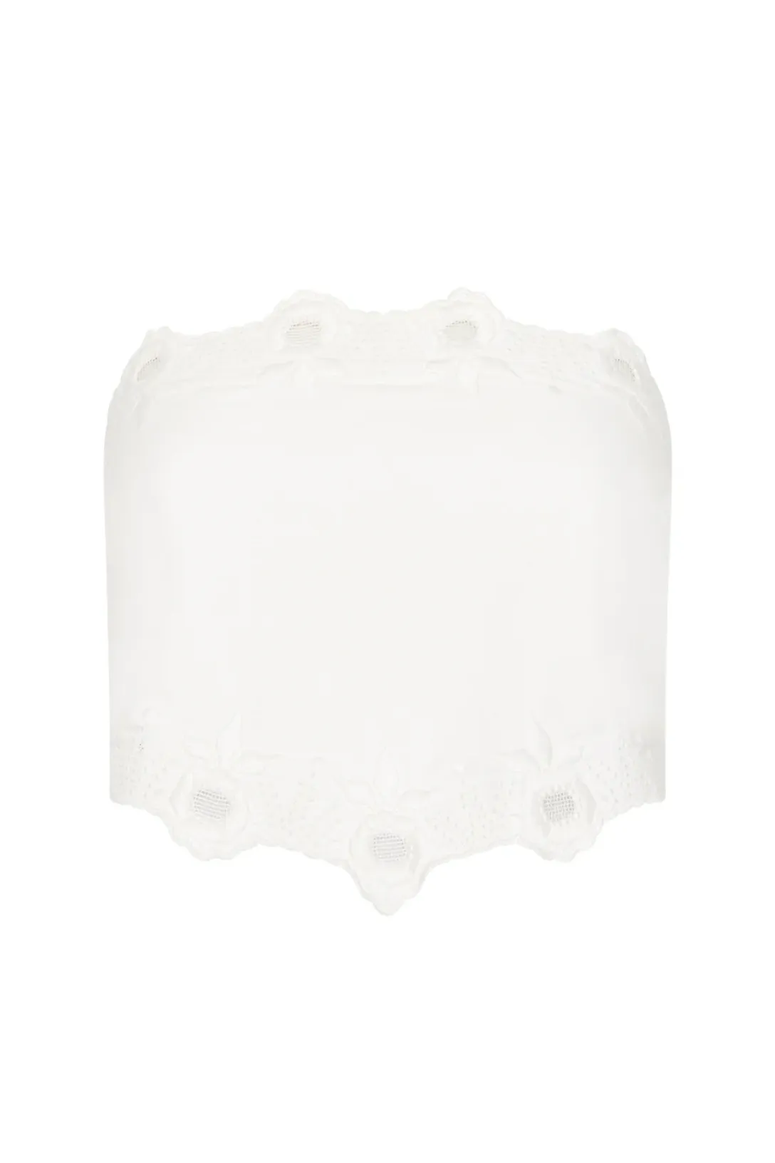 Antoinette Tie Top | Vintage White