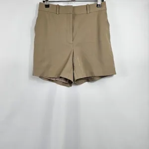 Aritzia Babaton Tailored Shorts in Tan Size 4