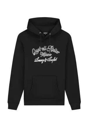 ATELIER MILANO CHAIN HOODIE | BLACK/WHITE