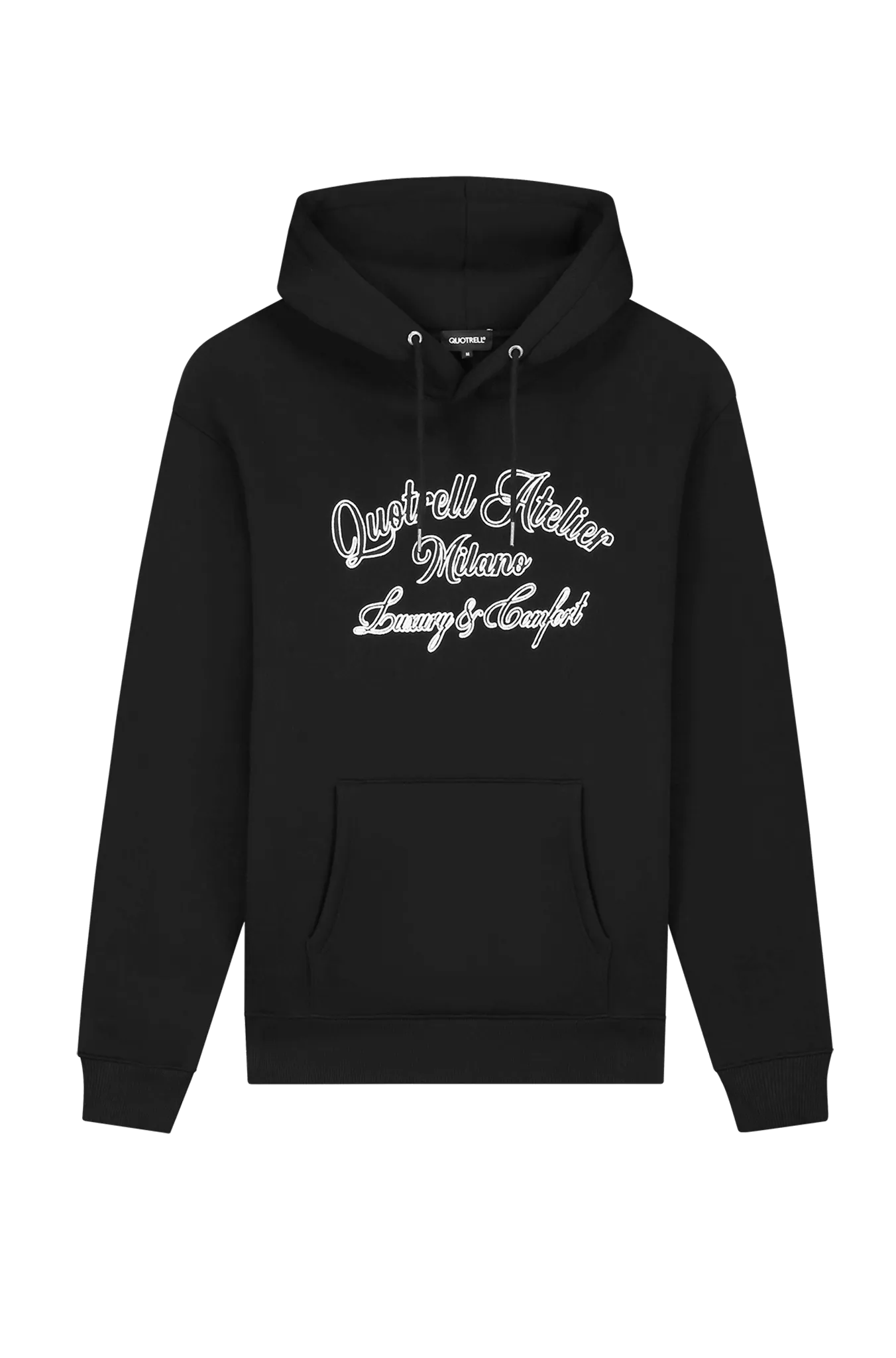 ATELIER MILANO CHAIN HOODIE | BLACK/WHITE