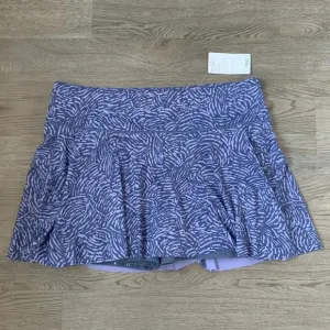 Athleta Ace Printed 13.5” Tennis Skort - Size 3X - Fiji Medieval Violet - NWT