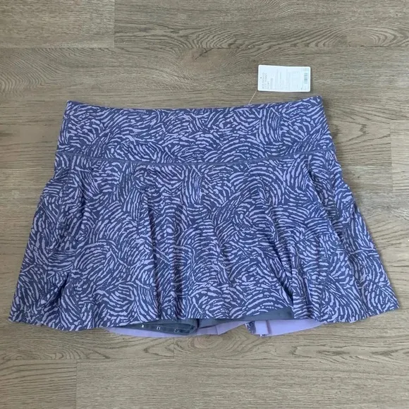 Athleta Ace Printed 13.5” Tennis Skort - Size 3X - Fiji Medieval Violet - NWT