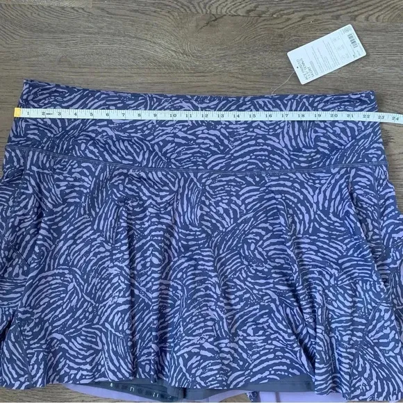 Athleta Ace Printed 13.5” Tennis Skort - Size 3X - Fiji Medieval Violet - NWT