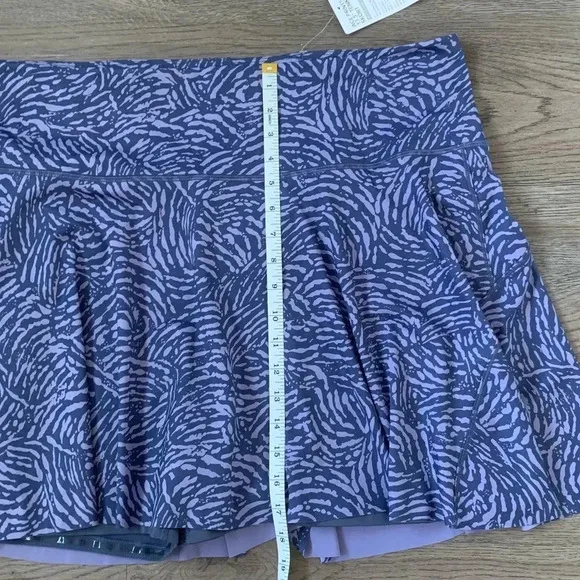 Athleta Ace Printed 13.5” Tennis Skort - Size 3X - Fiji Medieval Violet - NWT