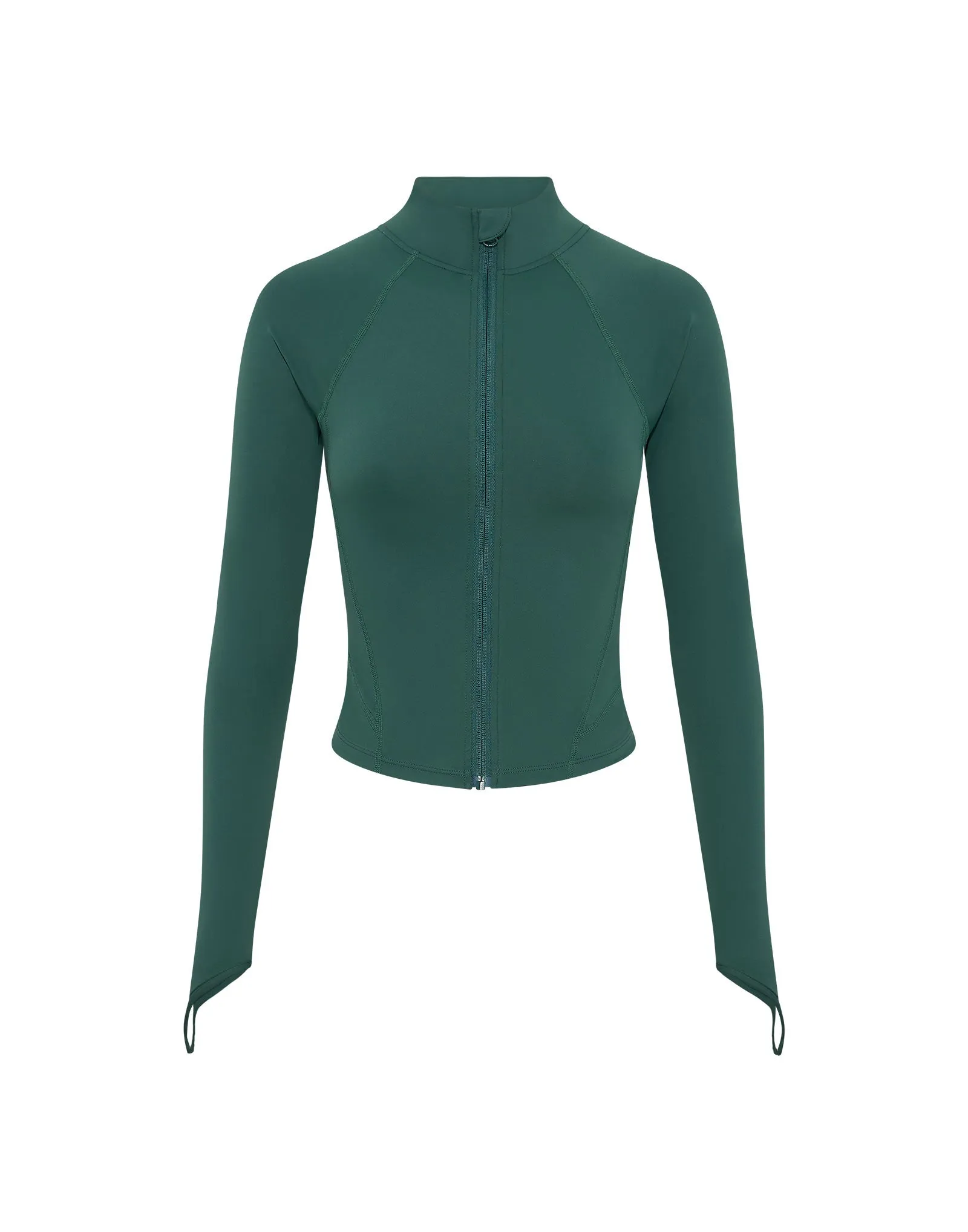 Athlete Crop Jacket - Green