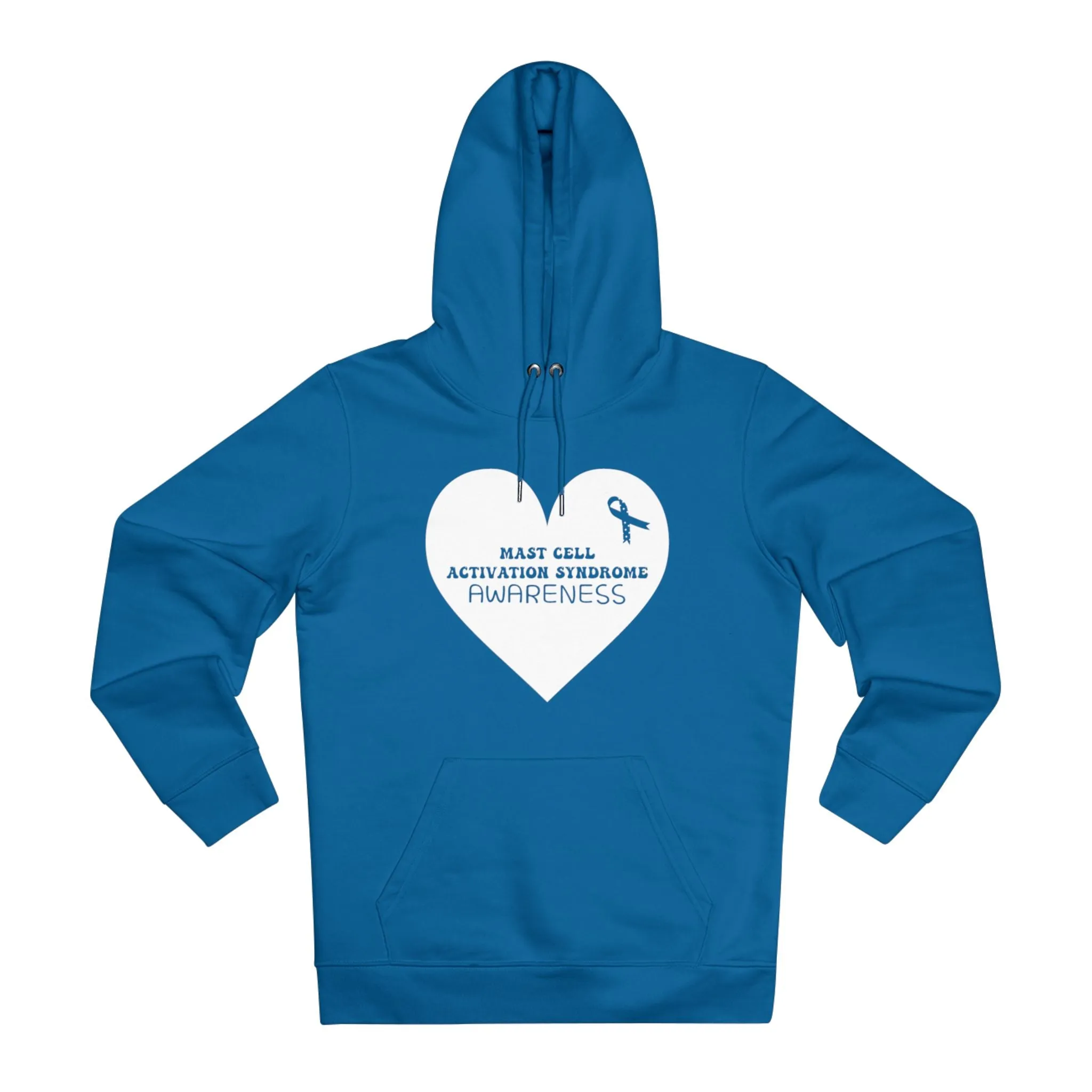 Awareness Heart - Mast Cell Activation Syndrome | Unisex Heavy Blend Organic Hoodie Sweatshirt