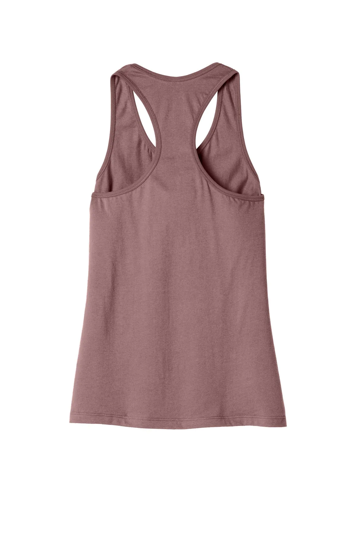 BELLA CANVAS  Women's Jersey Racerback Tank. BC6008 Heather Mauve