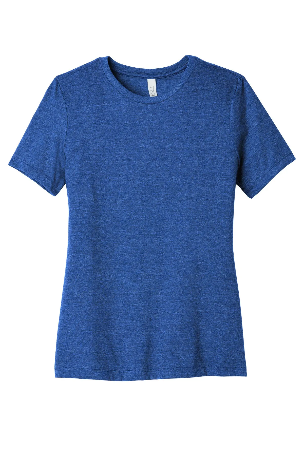 BELLA CANVAS Women's Relaxed CVC Tee BC6400CVC Heather True Royal