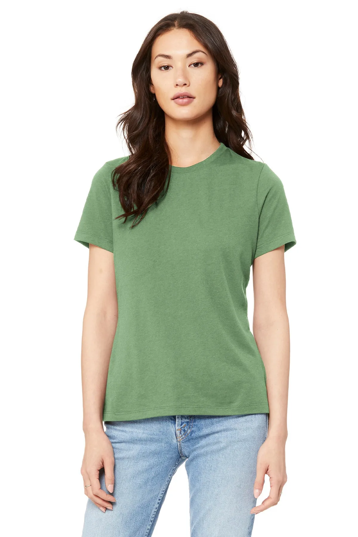 BELLA CANVAS  Women's Relaxed Jersey Short Sleeve Tee. BC6400 Leaf