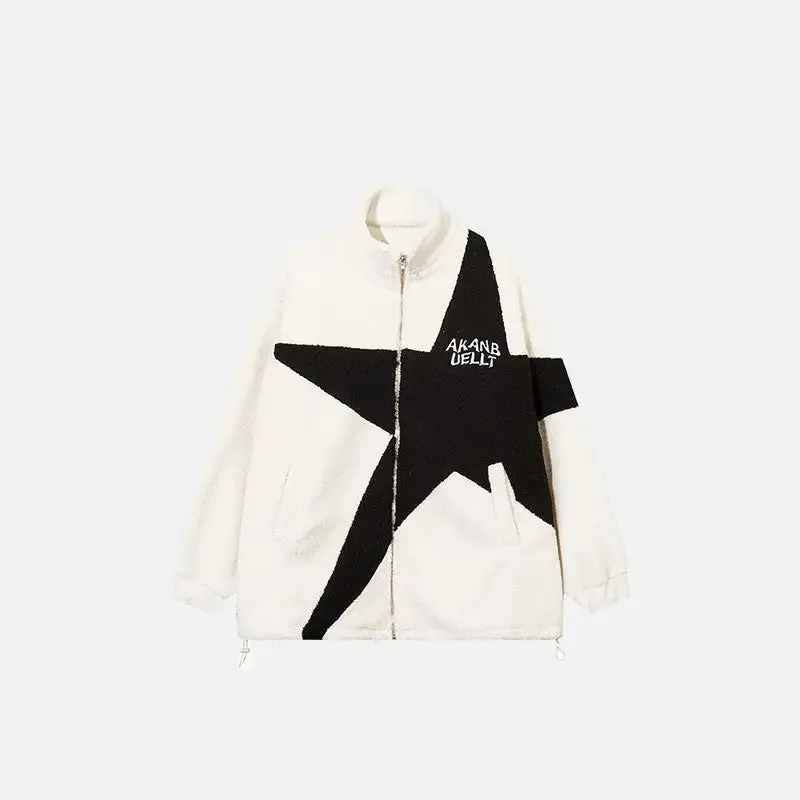 Big Star Y2K Fleece Jacket for Modern Fashion Enthusiasts