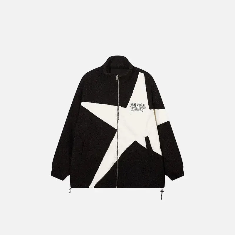 Big Star Y2K Fleece Jacket for Modern Fashion Enthusiasts