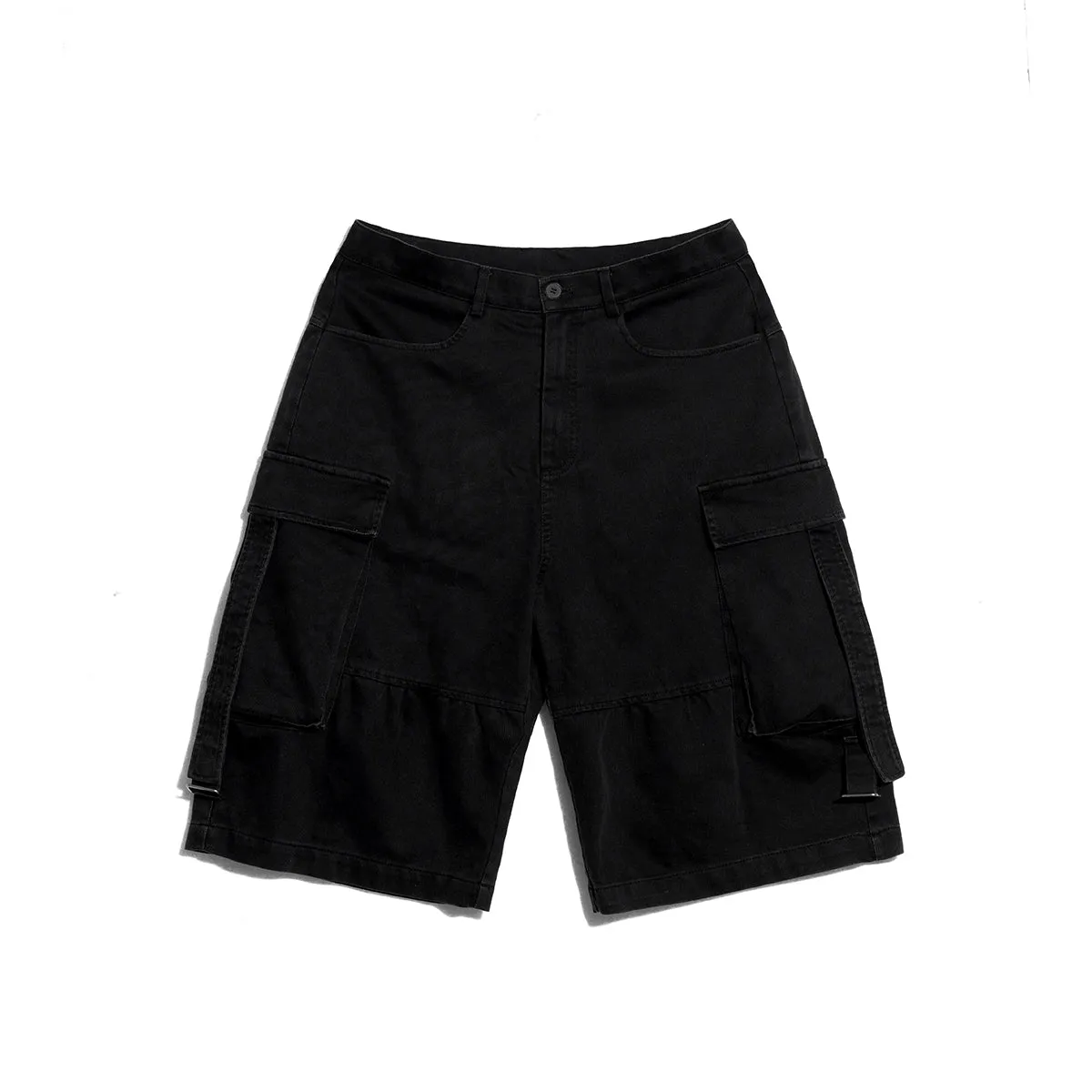 Black Cargo Shorts