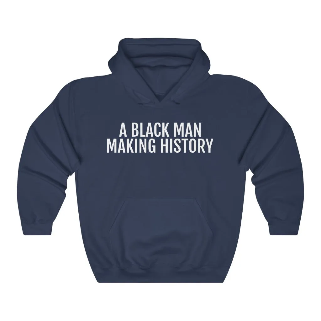 Black Men History - Unisex Heavy Blend™ Hooded Sweatshirt