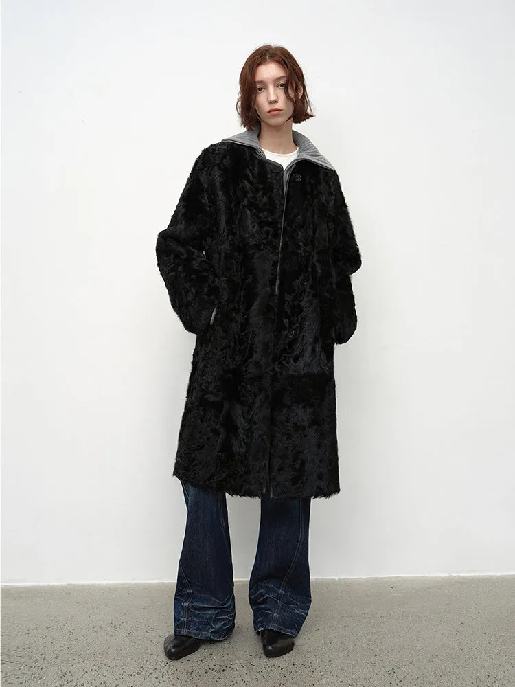 Black Sheep Fur Coat