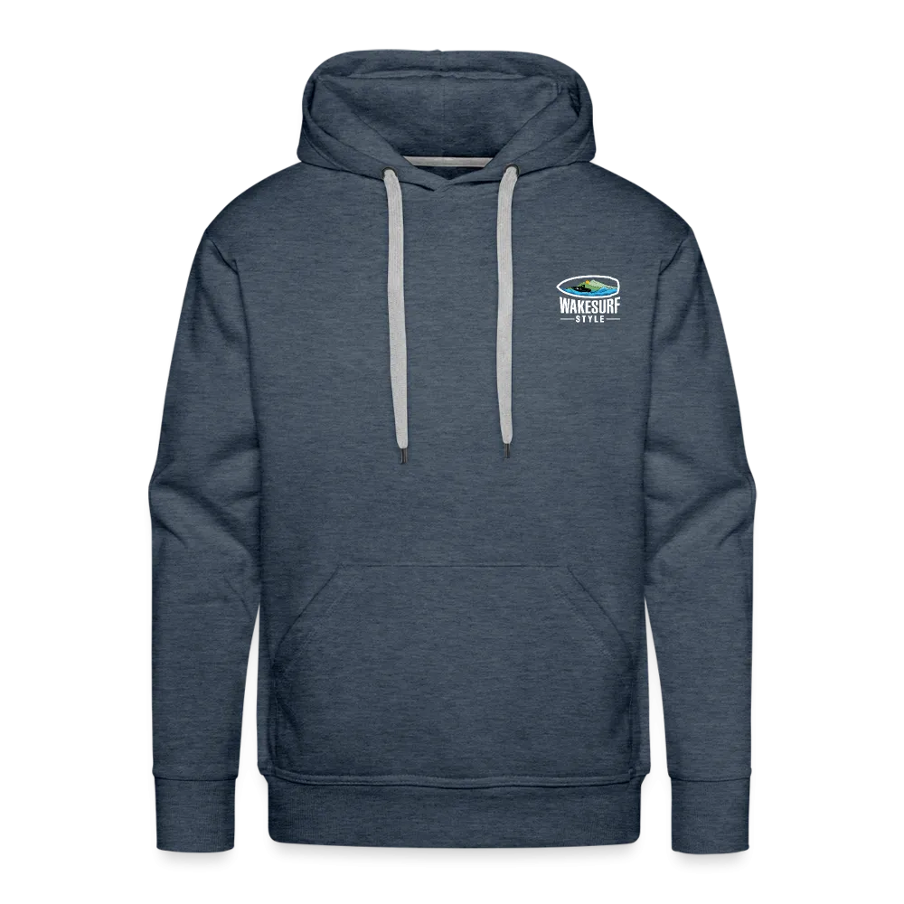 Board Meeting In Session Wakesurf Style Men’s Premium Hoodie