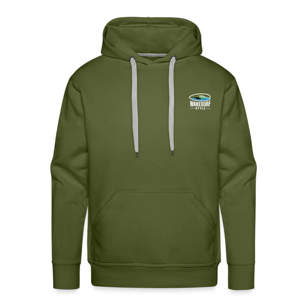 Board Meeting In Session Wakesurf Style Men’s Premium Hoodie