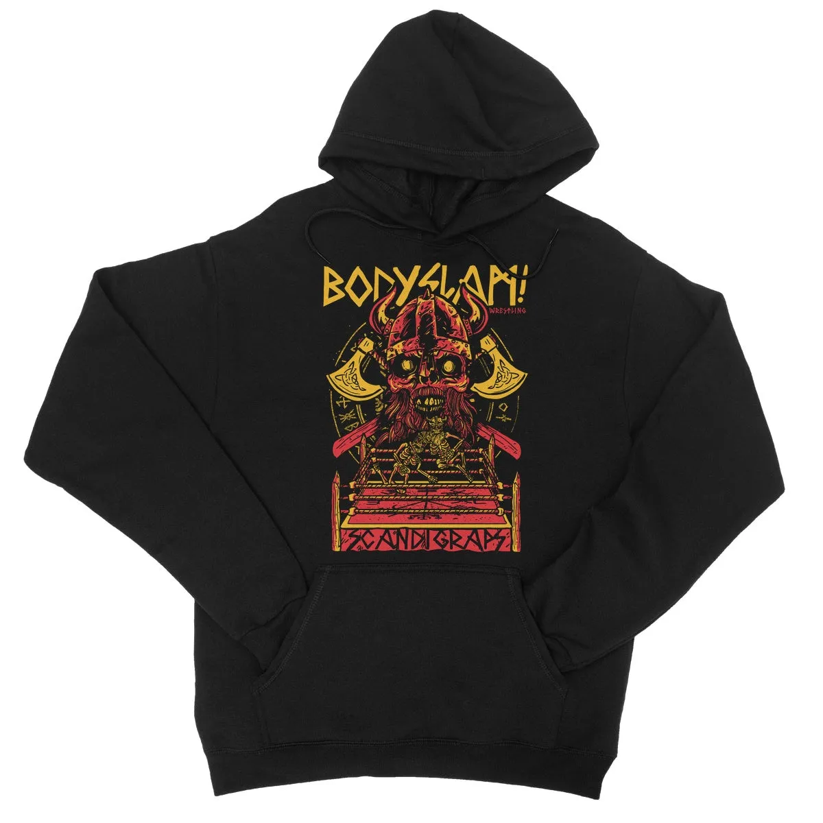BodySlam! Pro-Wrestling ScandiGraps College Hoodie
