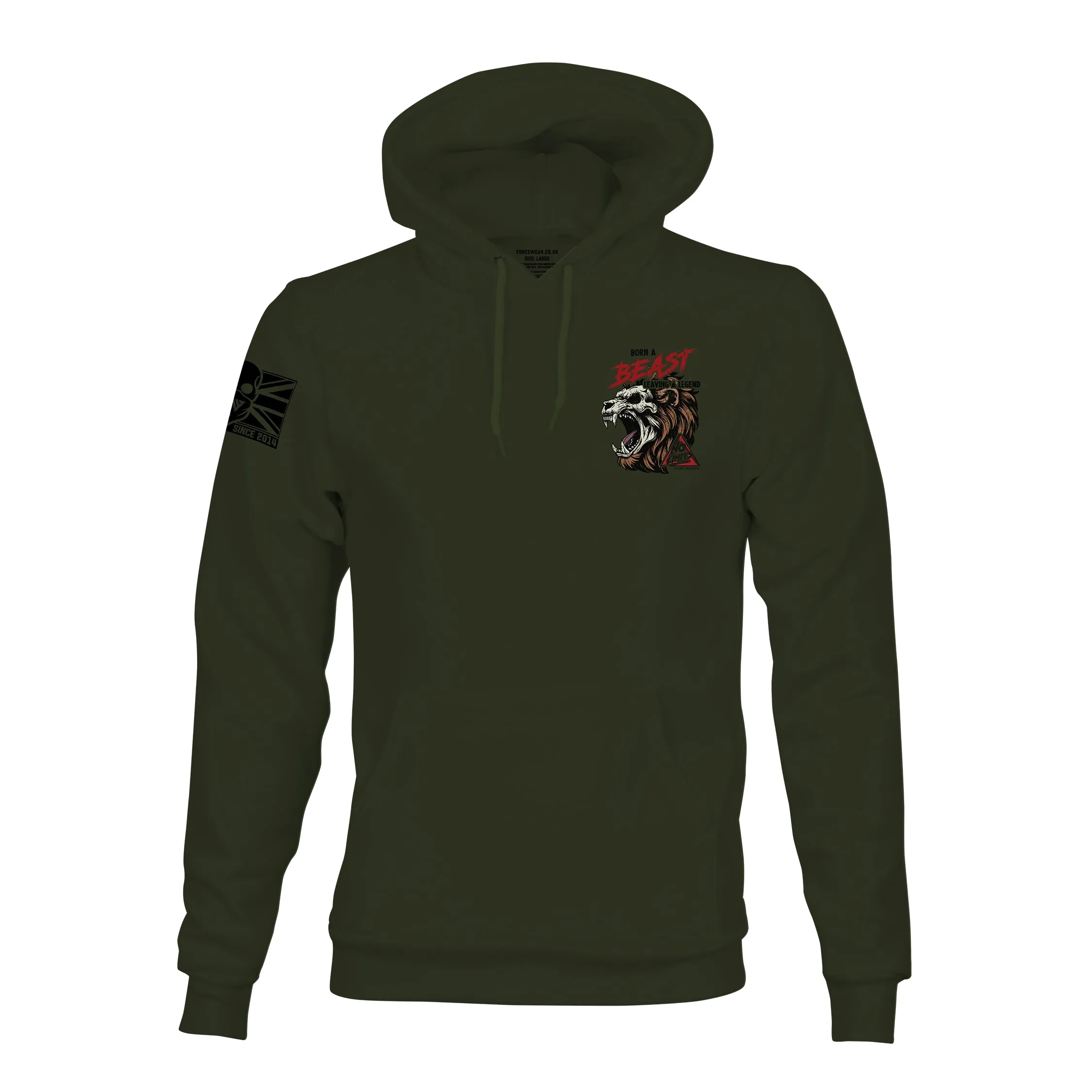BORN A BEAST HOODIE