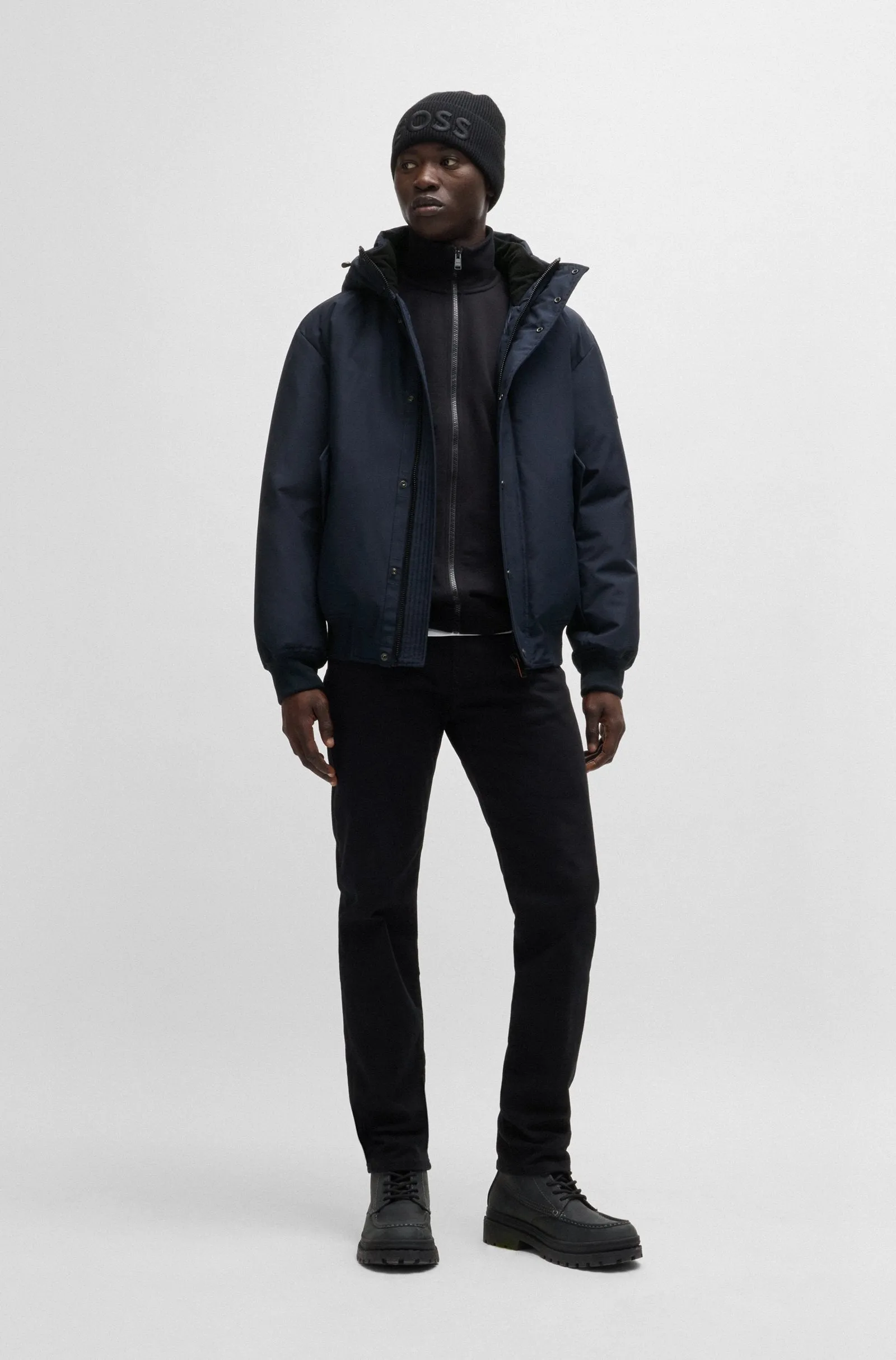 BOSS Casual Jackets Relaxed Fit in Polyester - OSIS 10240256 01-50522216