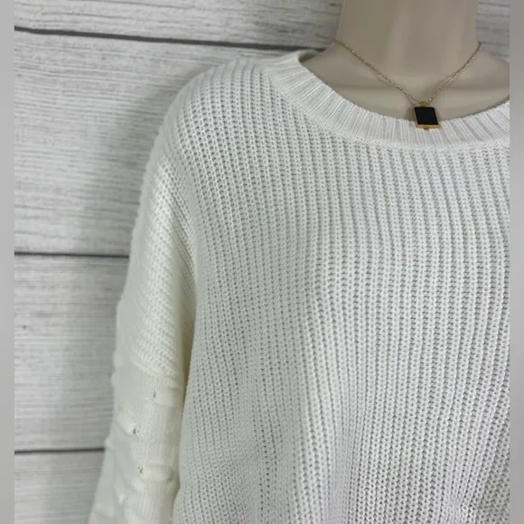 Boutique Brand Bubble Sleeve Knit Sweater 💗