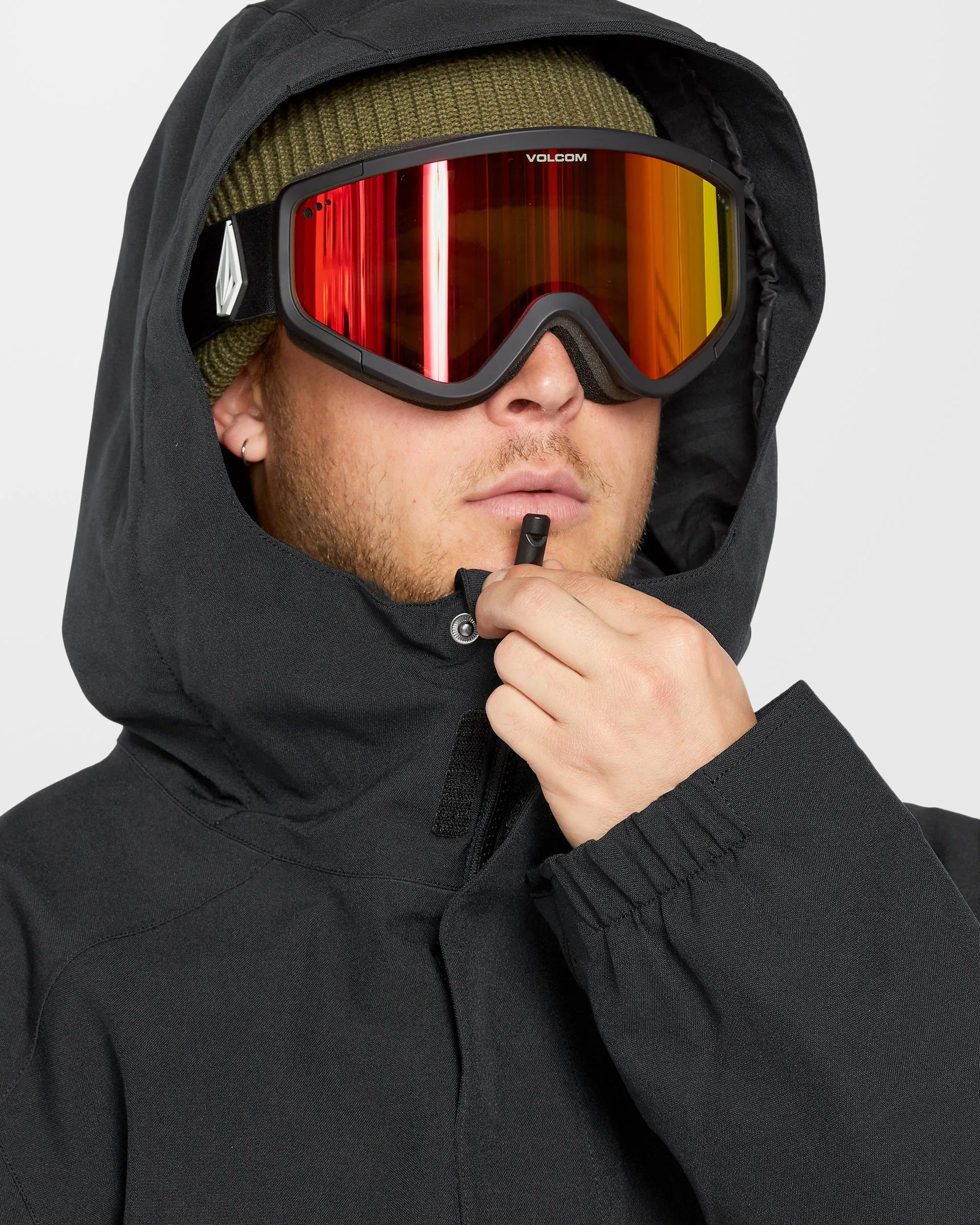 Brighton Full Zip Jacke - Black