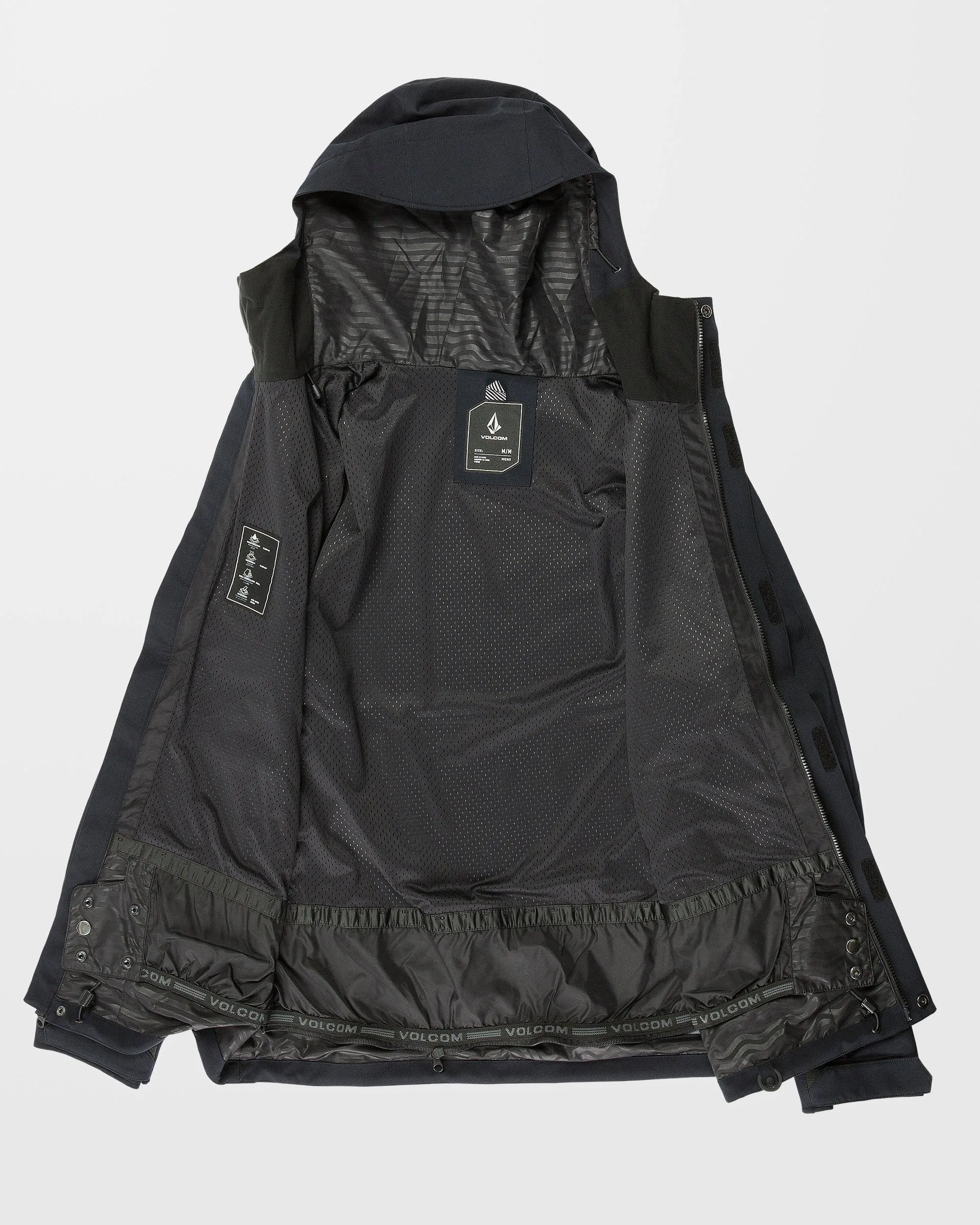 Brighton Full Zip Jacke - Black