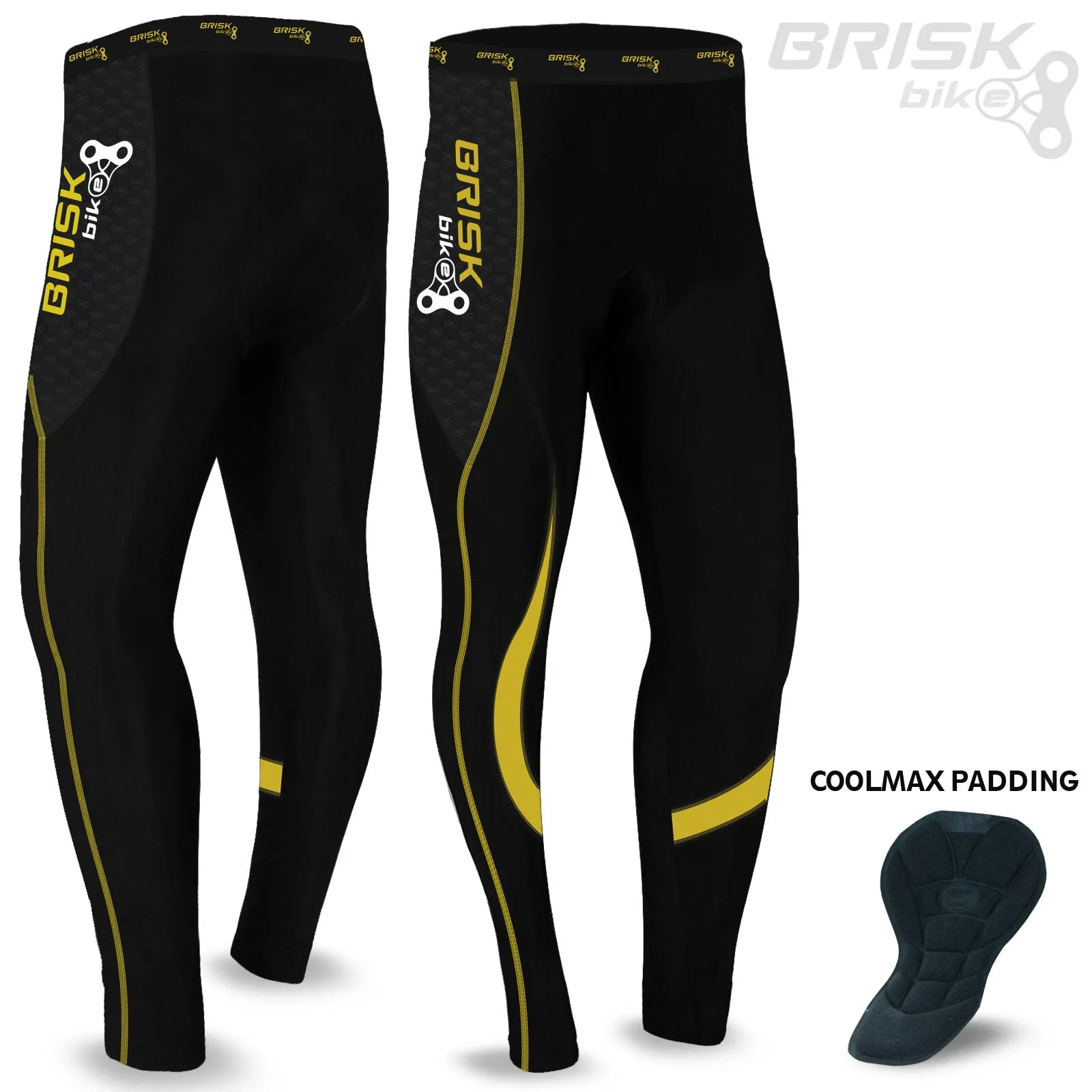 Brisk Bike Ladies Cycling Tights Padded Winter Thermal Pants Womens Bicycle Trousers, mountain bike trousers,padded mtb trousers, womens cycling bottoms