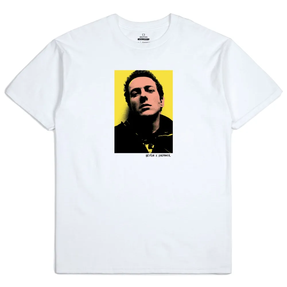 Brixton Men's Strummer Mug T-Shirt White