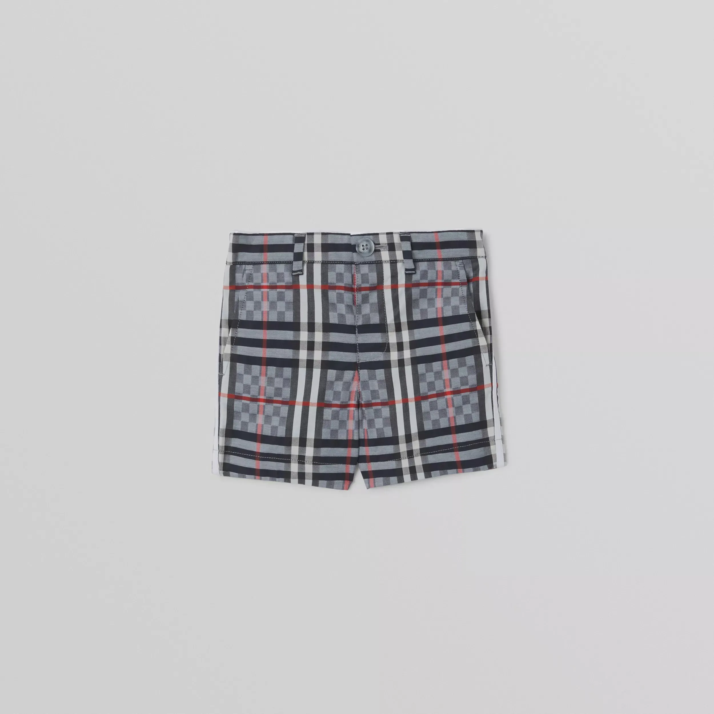 Burberry Baby Stretch Cotton Tailored Shorts