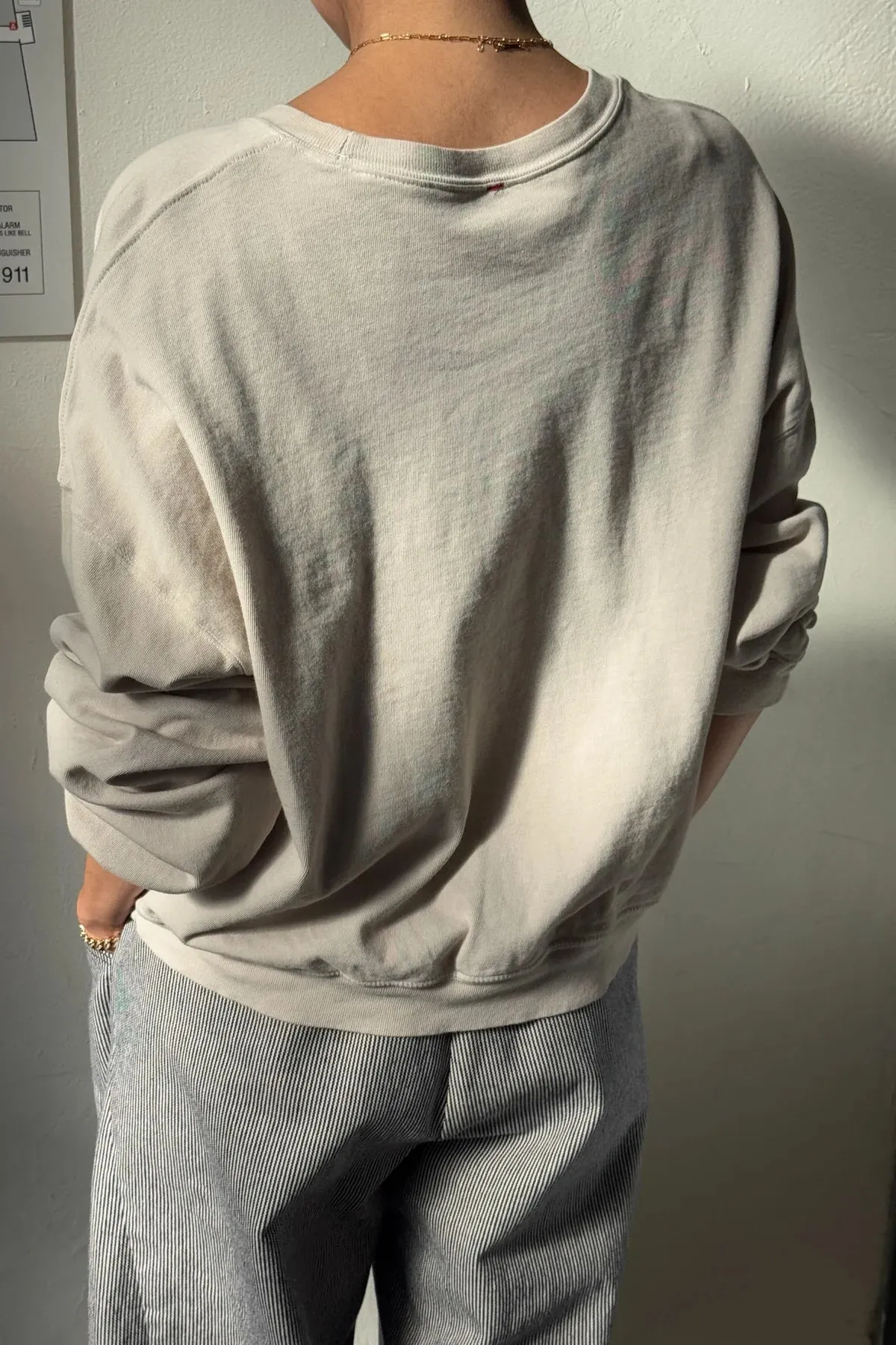 CALI JERSEY SWEATSHIRT - RICE