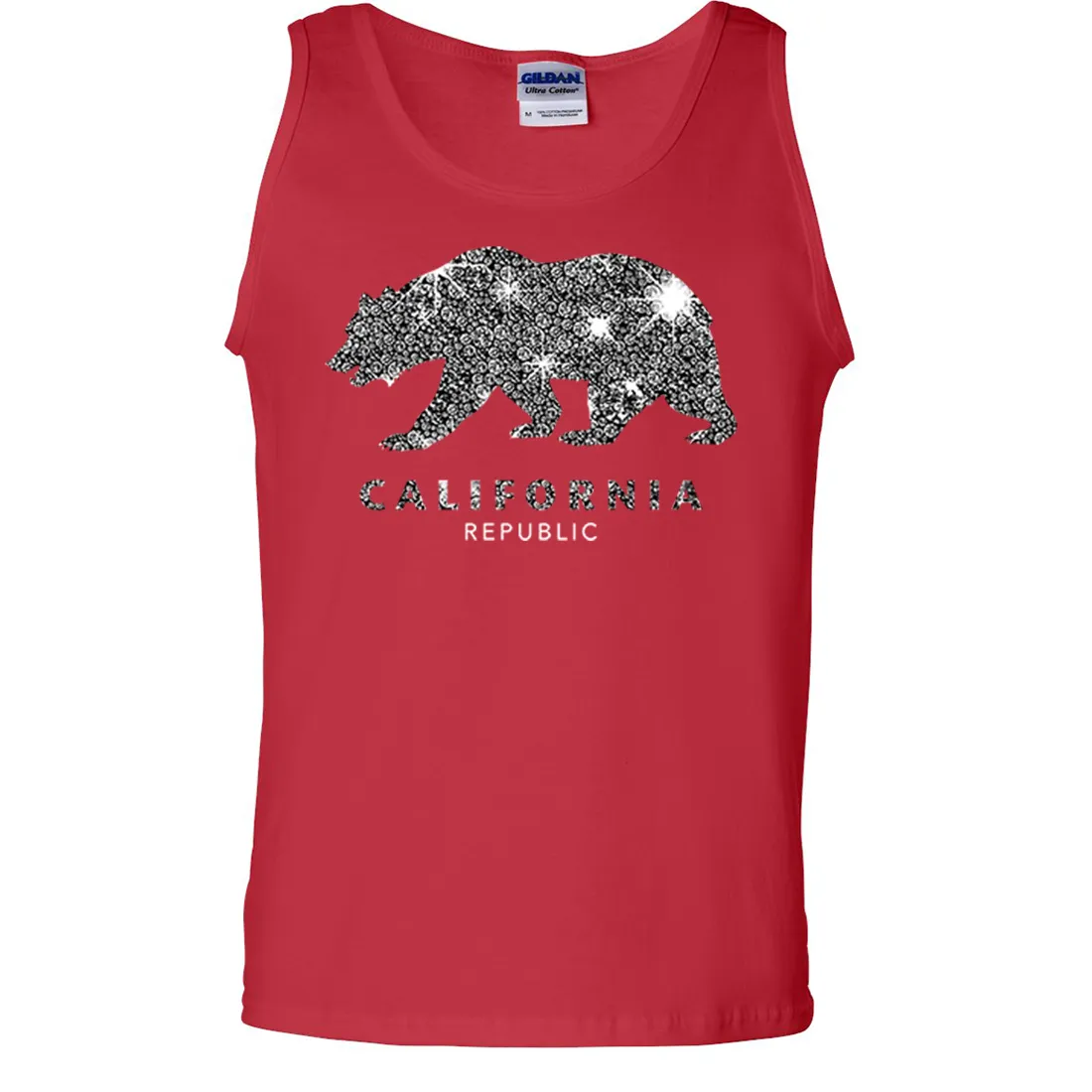California Republic Sparkle Asst Colors Tank Top