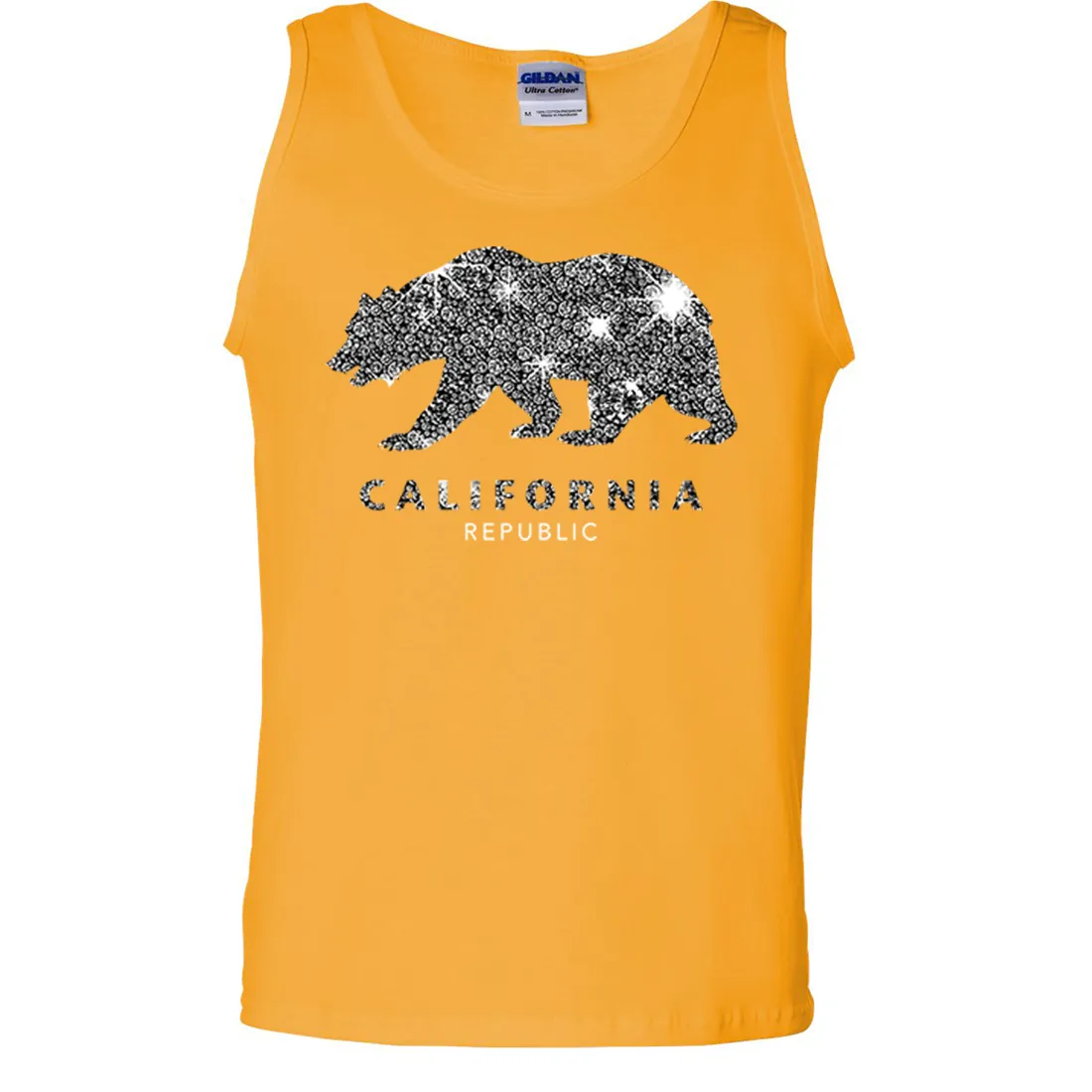 California Republic Sparkle Asst Colors Tank Top