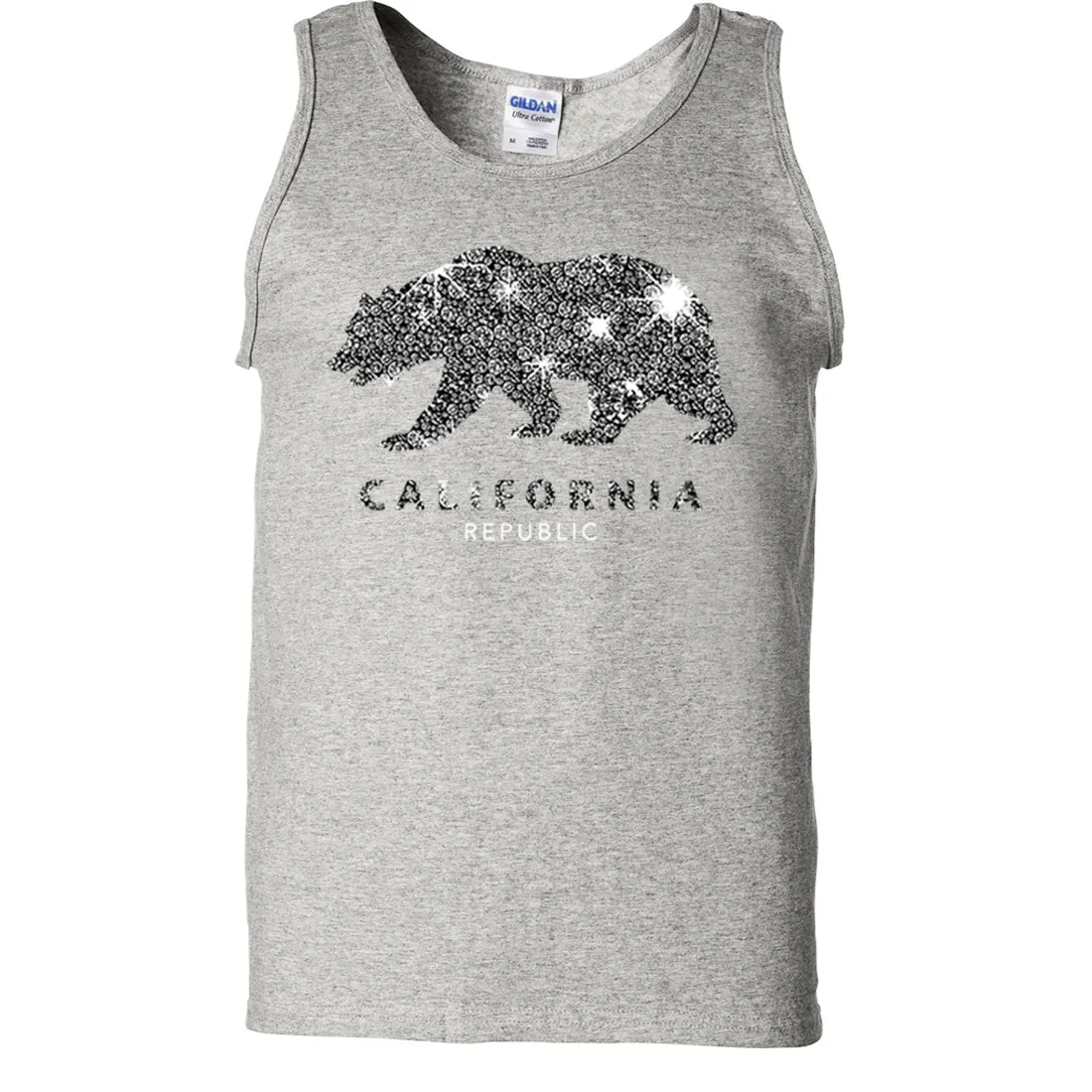 California Republic Sparkle Asst Colors Tank Top