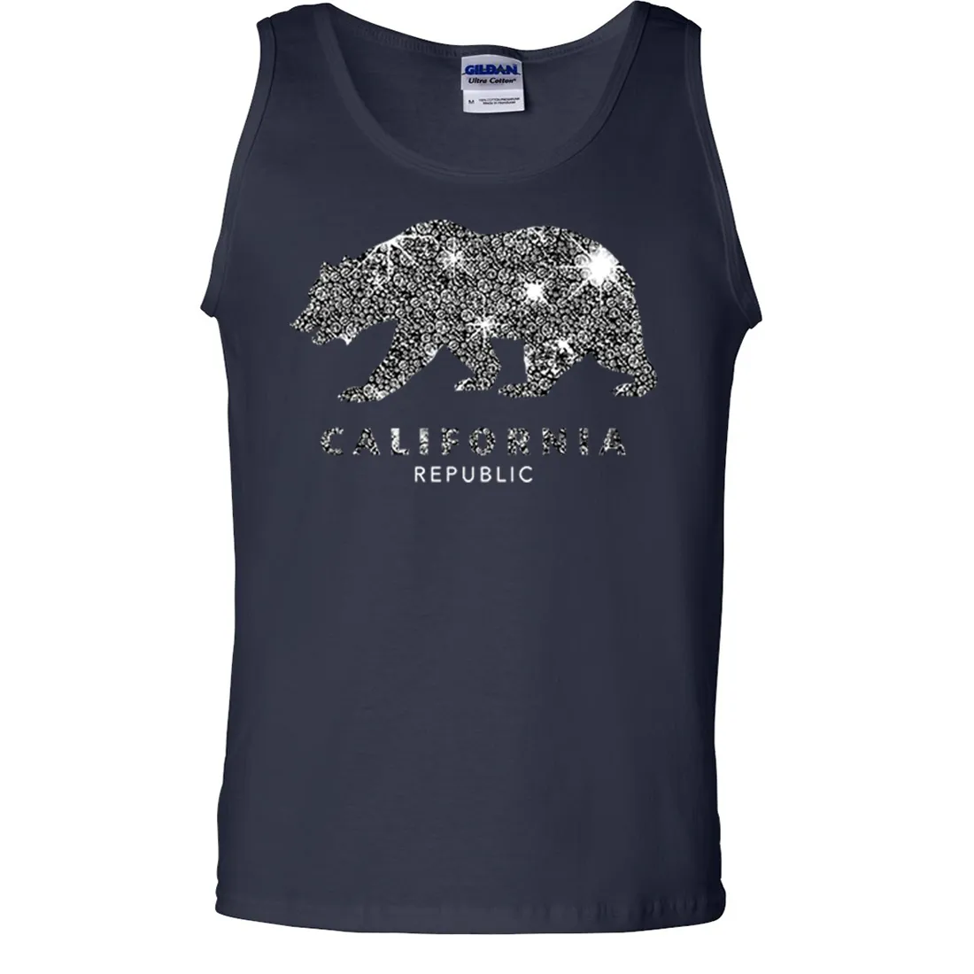 California Republic Sparkle Asst Colors Tank Top