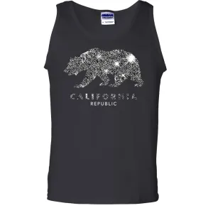 California Republic Sparkle Asst Colors Tank Top