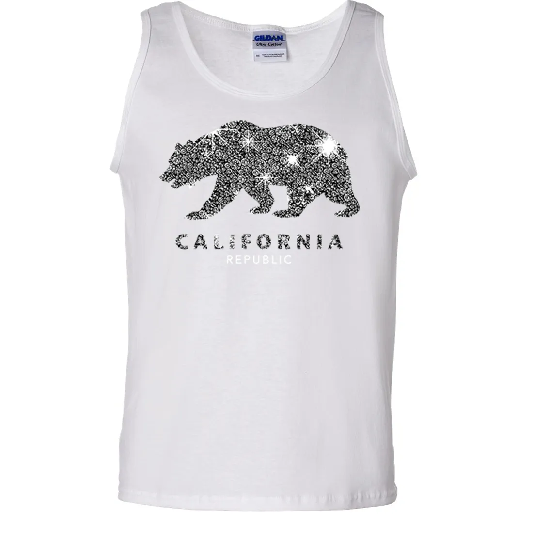 California Republic Sparkle Asst Colors Tank Top