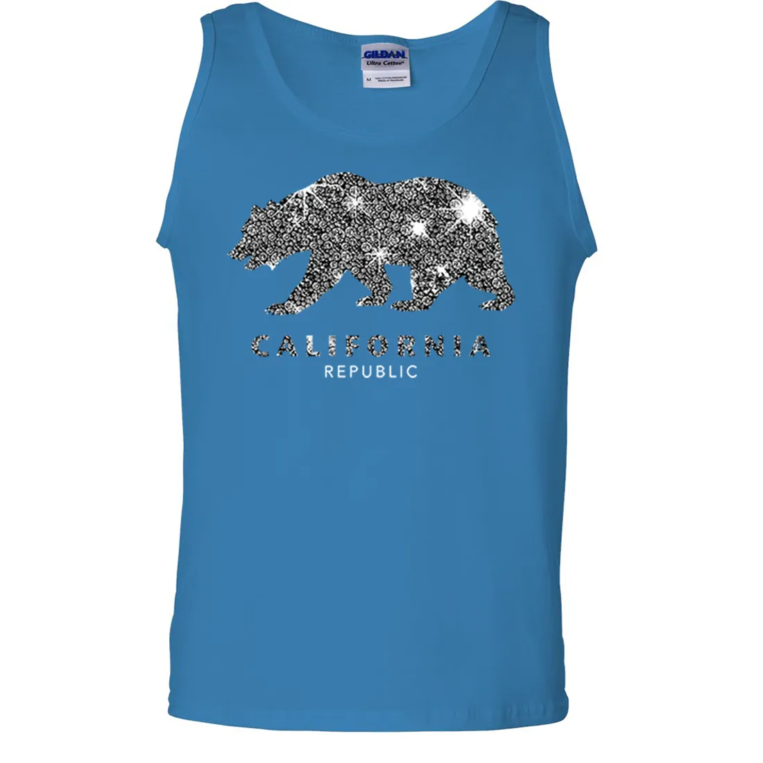 California Republic Sparkle Asst Colors Tank Top