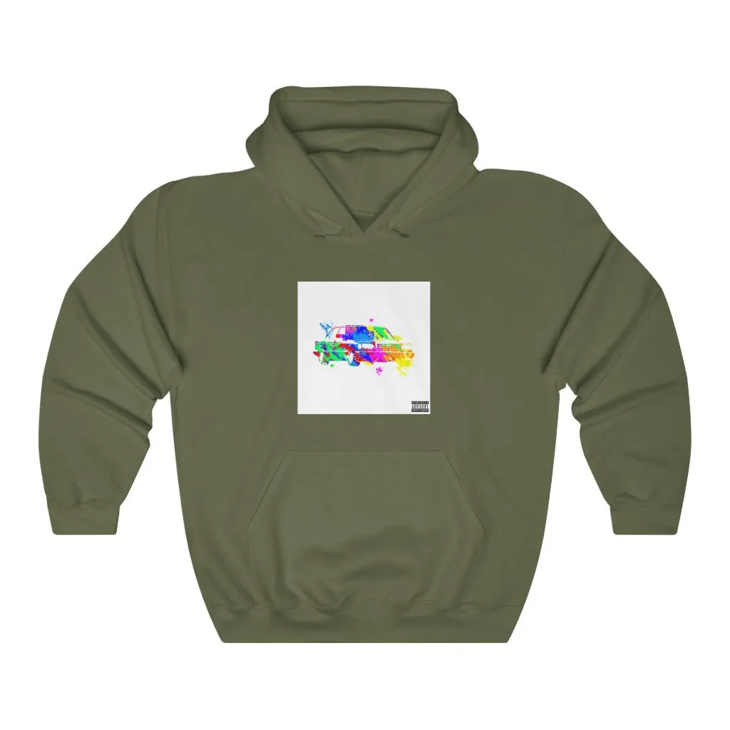 Cam Benz Splatter Paint Hoodie