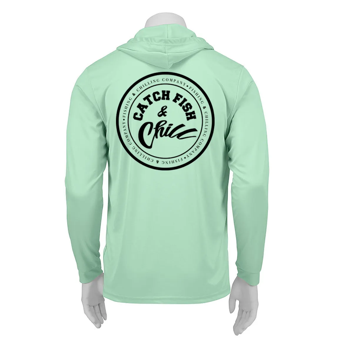 CATCH FISH & CHILL PERFORMANCE HOODIE