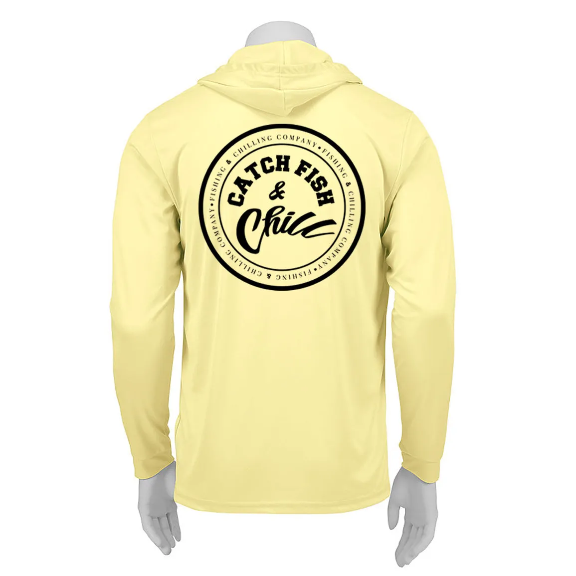 CATCH FISH & CHILL PERFORMANCE HOODIE