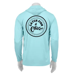 CATCH FISH & CHILL PERFORMANCE HOODIE